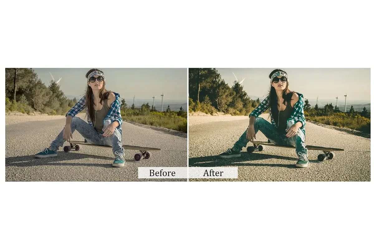 100 Urban Lifestyle Photoshop Action - Gallery Image