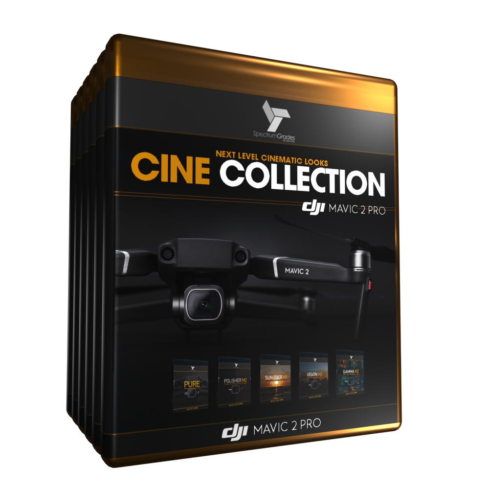 Cine Collection DJI Mavic 2 Pro LUTs &amp; Tools Pack