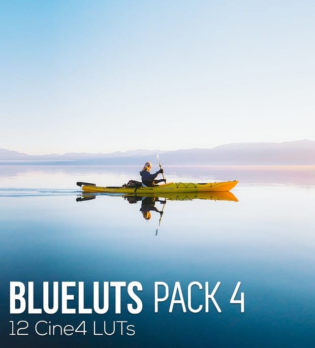 BLUELUTS PACK 4  Cine4 LUTS - Gallery Image