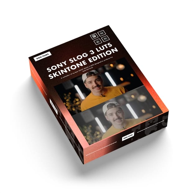 SONY SLOG 3 LUTS SKINTONE EDITION