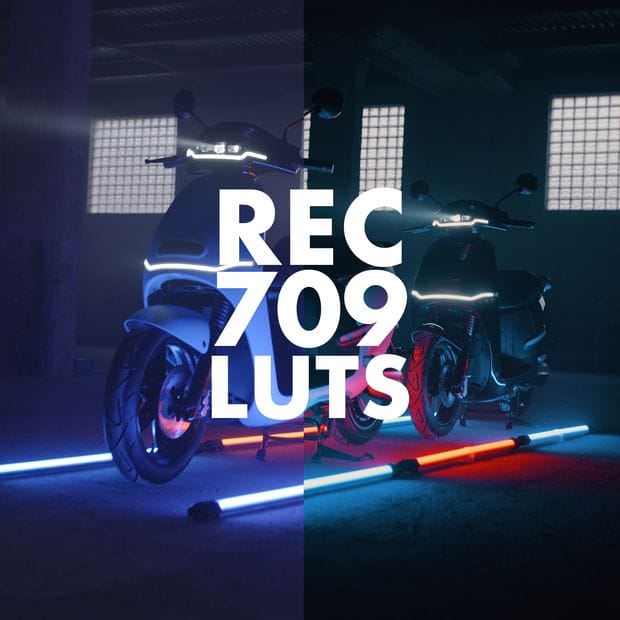 CINEMATIC REC709 LUTS - Gallery Image