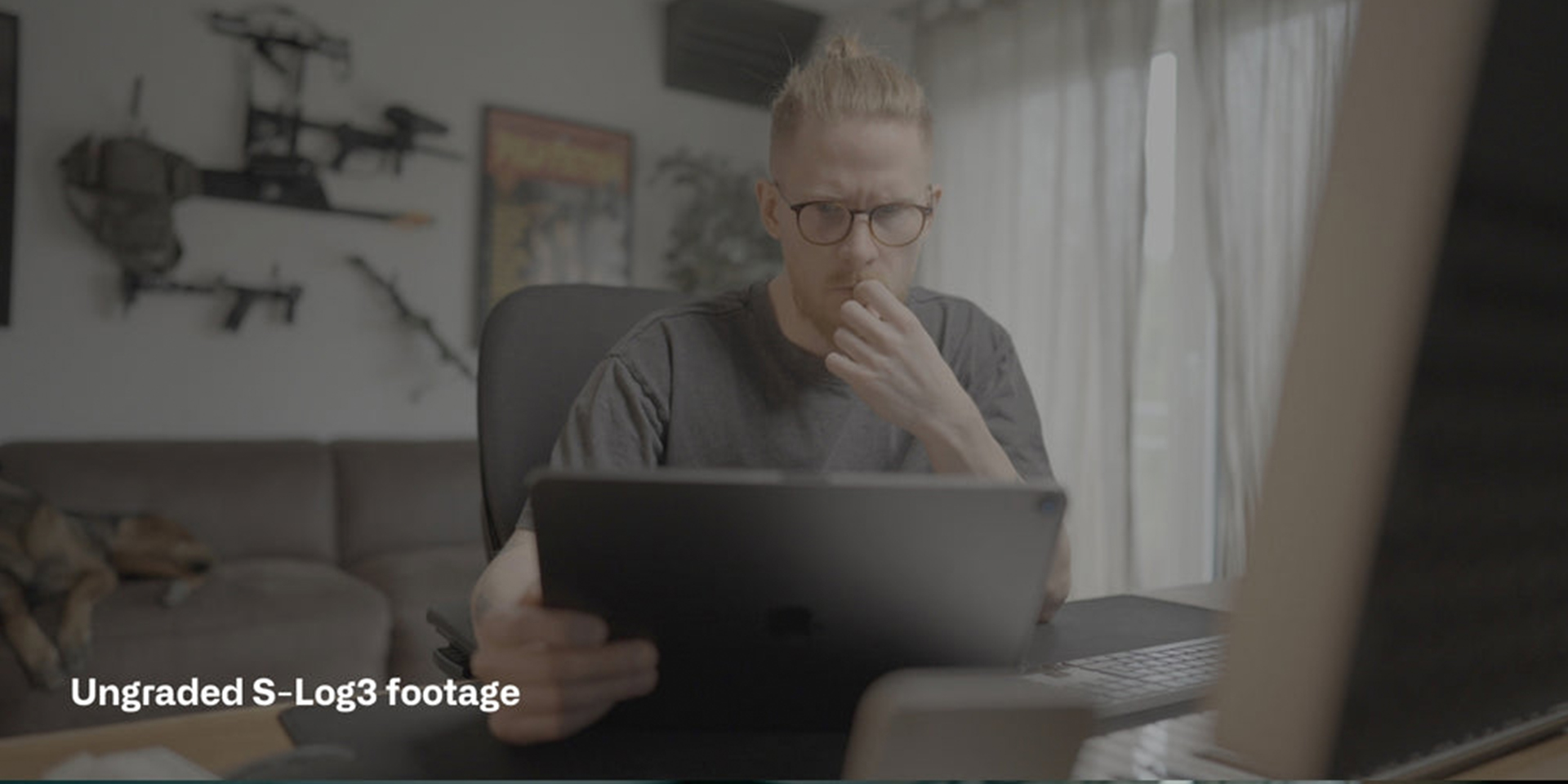 Sony S Log3 Cinematic LUTs before