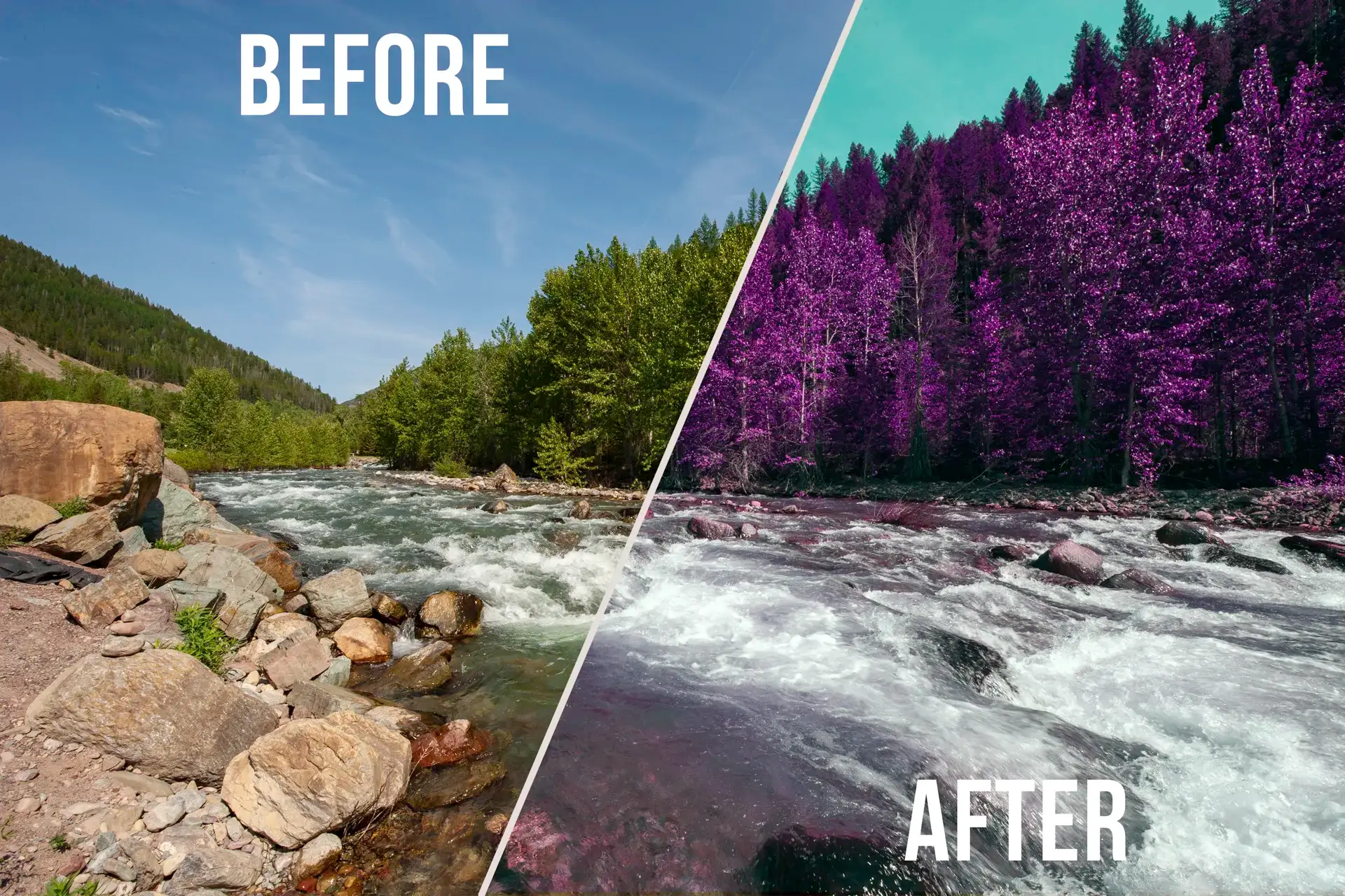 Purplechrome LUT