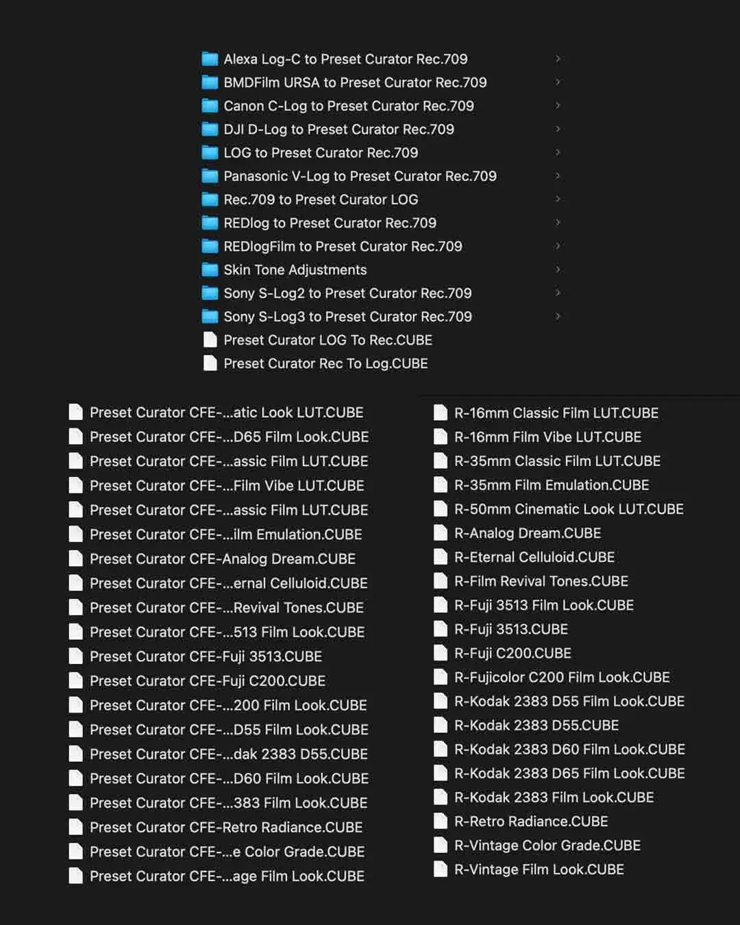 Film Emulation LUTs and Power Grades Pack