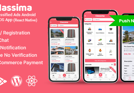 Classima Classified ads Android and iOS App